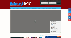 Desktop Screenshot of edinburgh247.com